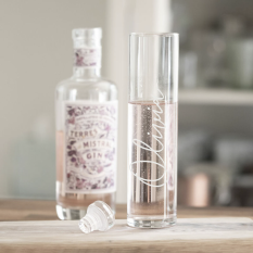 Hampers and Gifts to the UK - Send the Personalised Very Tall Gin Glass